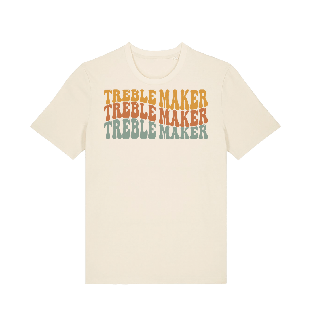 Natural Raw Printed T-shirt Front